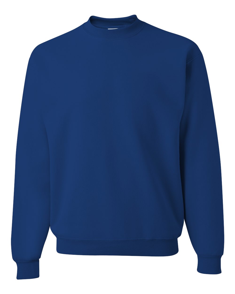 Unisex NuBlend® Crewneck Sweatshirt - Front - B21035753 - Royal