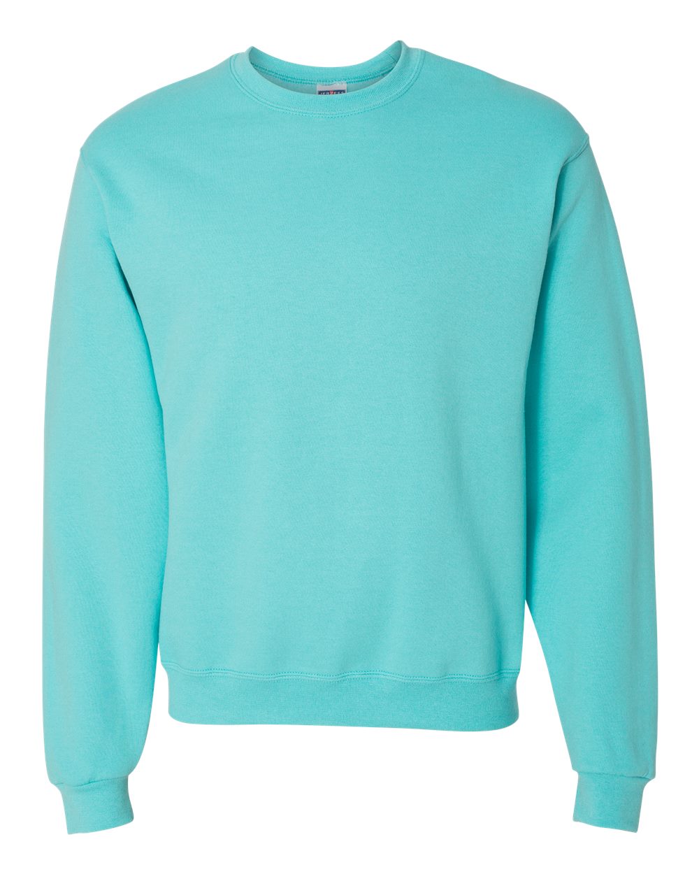 Unisex NuBlend® Crewneck Sweatshirt - Front - B21035813 - Scuba Blue