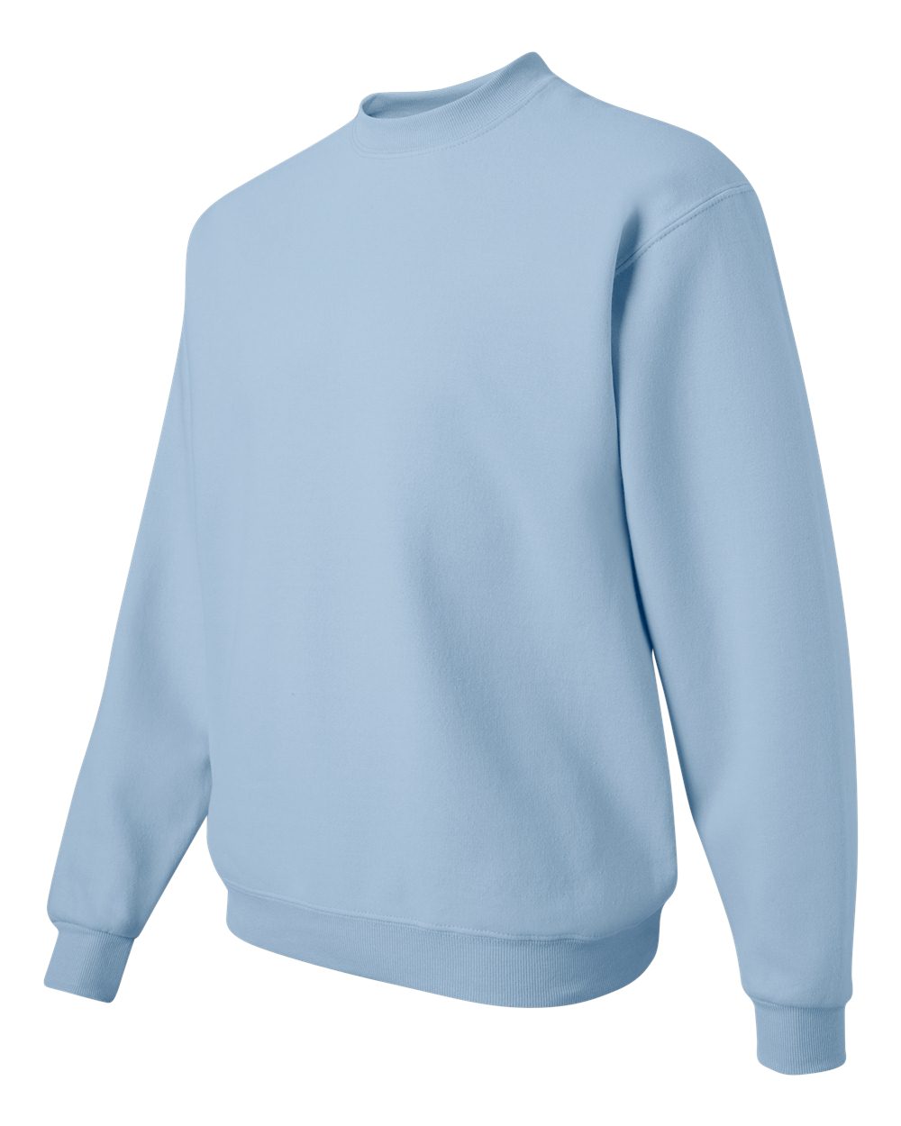 Unisex NuBlend® Crewneck Sweatshirt - Side - B21035253 - Light Blue