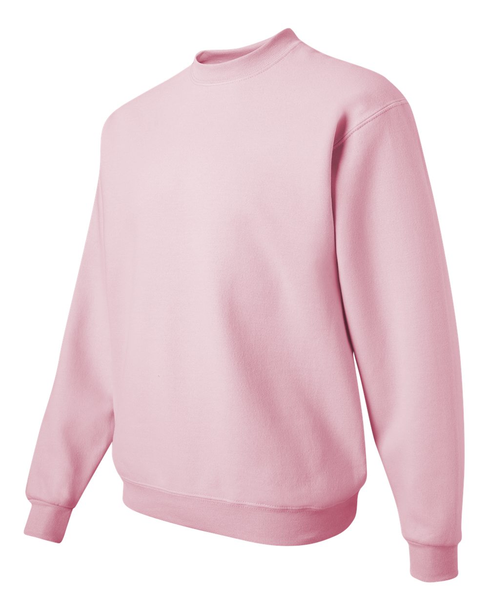 Unisex NuBlend® Crewneck Sweatshirt - Side - B21035303 - Classic Pink