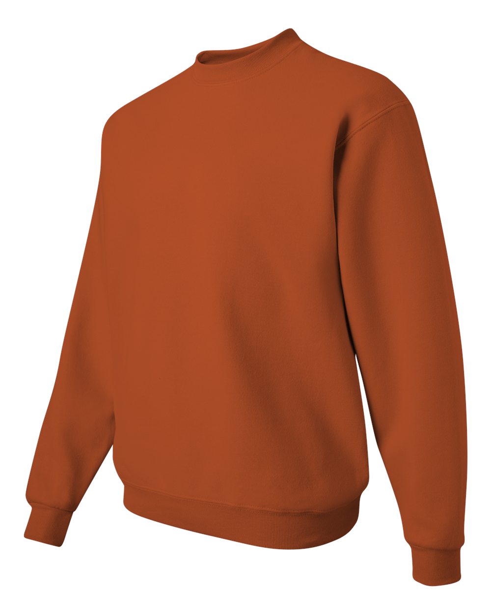 Unisex NuBlend® Crewneck Sweatshirt - Side - B21035323 - Texas Orange