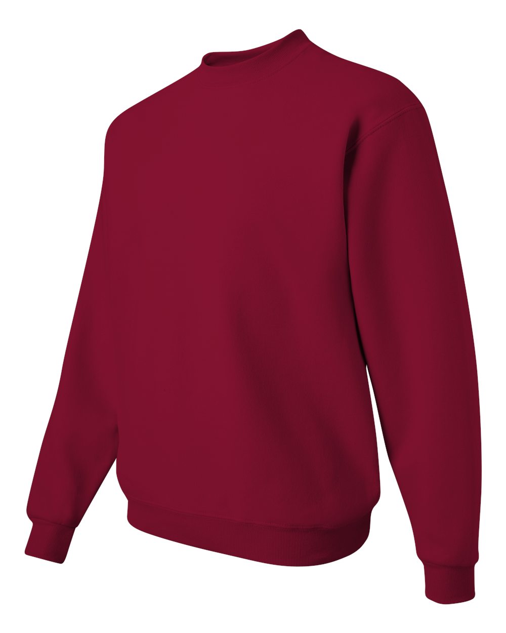 Unisex NuBlend® Crewneck Sweatshirt - Side - B21035523 - Cardinal