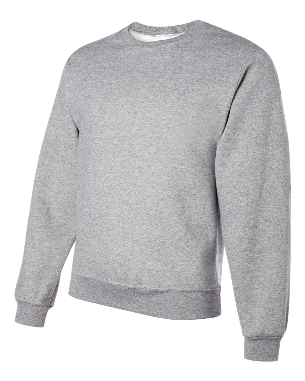Unisex NuBlend® Crewneck Sweatshirt - Side - B21035593 - Athletic Heather