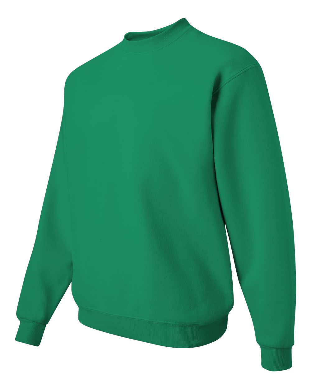 Unisex NuBlend® Crewneck Sweatshirt - Side - B21035603 - Kelly