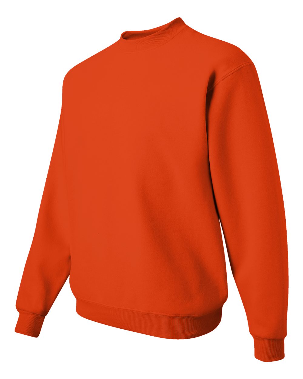 Unisex NuBlend® Crewneck Sweatshirt - Side - B21035663 - Burnt Orange