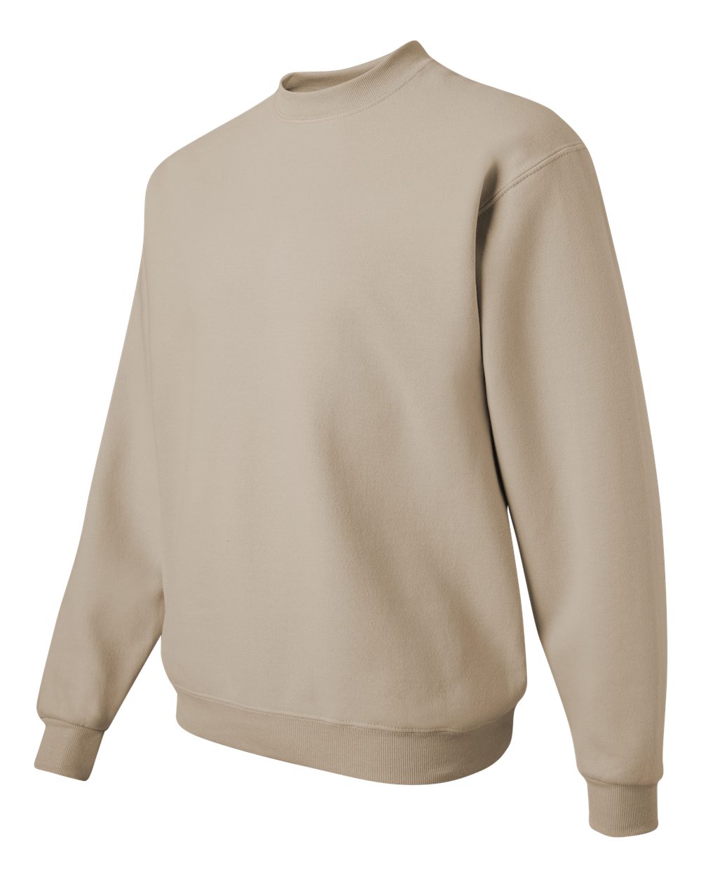 Unisex NuBlend® Crewneck Sweatshirt - Side - B21035733 - Sandstone