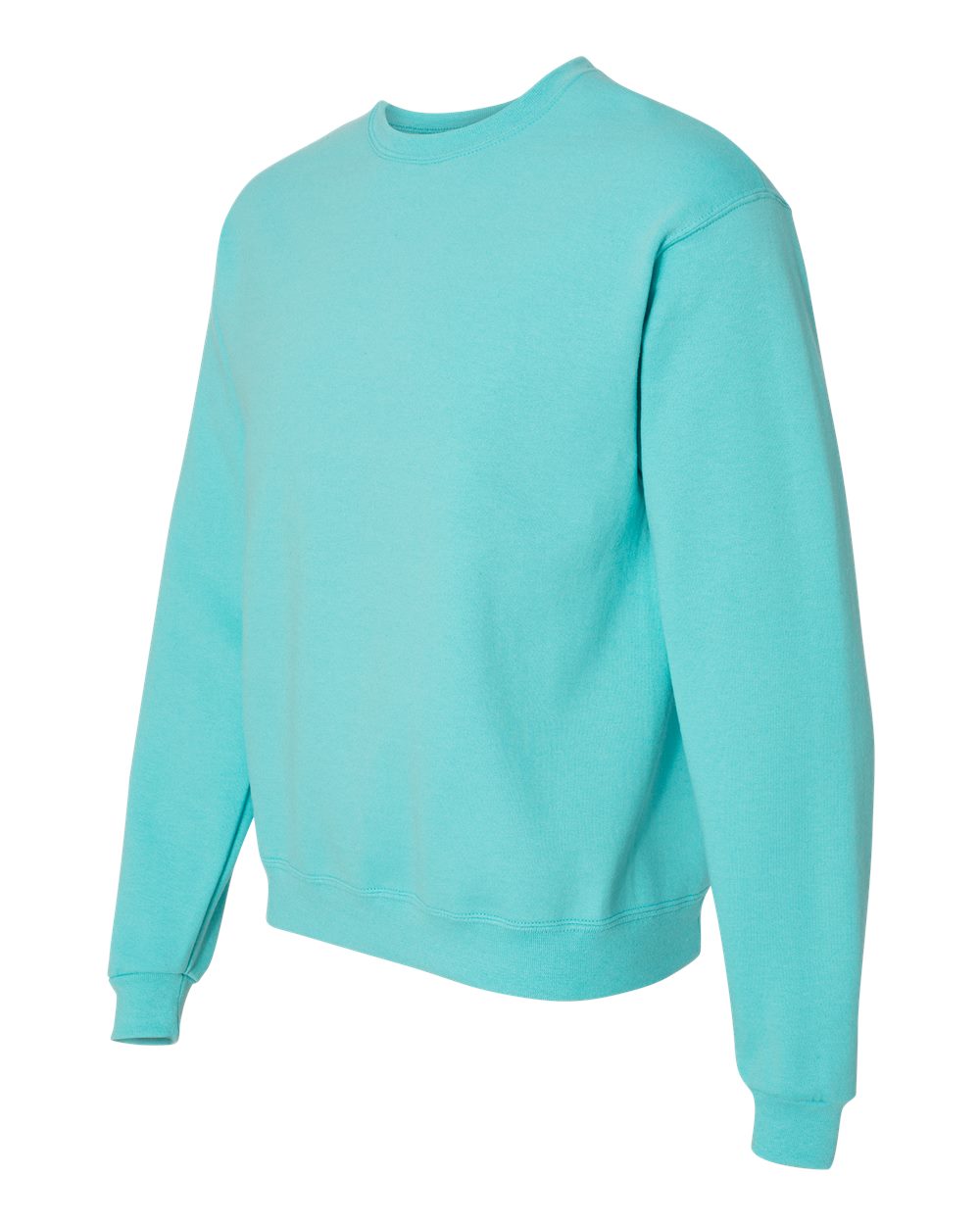 Unisex NuBlend® Crewneck Sweatshirt - Side - B21035813 - Scuba Blue