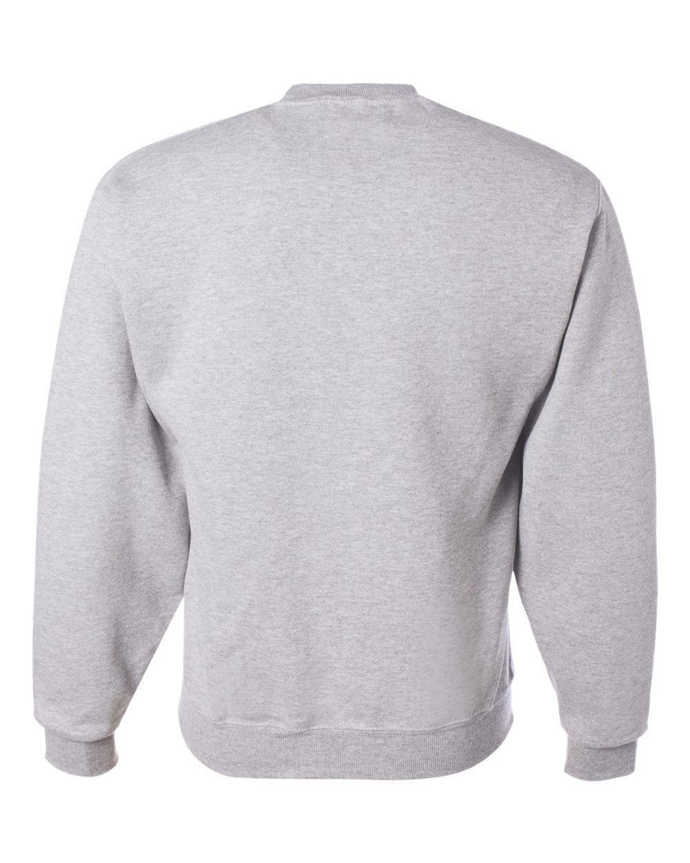 Unisex Super Sweats NuBlend® Crewneck Sweatshirt - Back - B21235023 - Ash