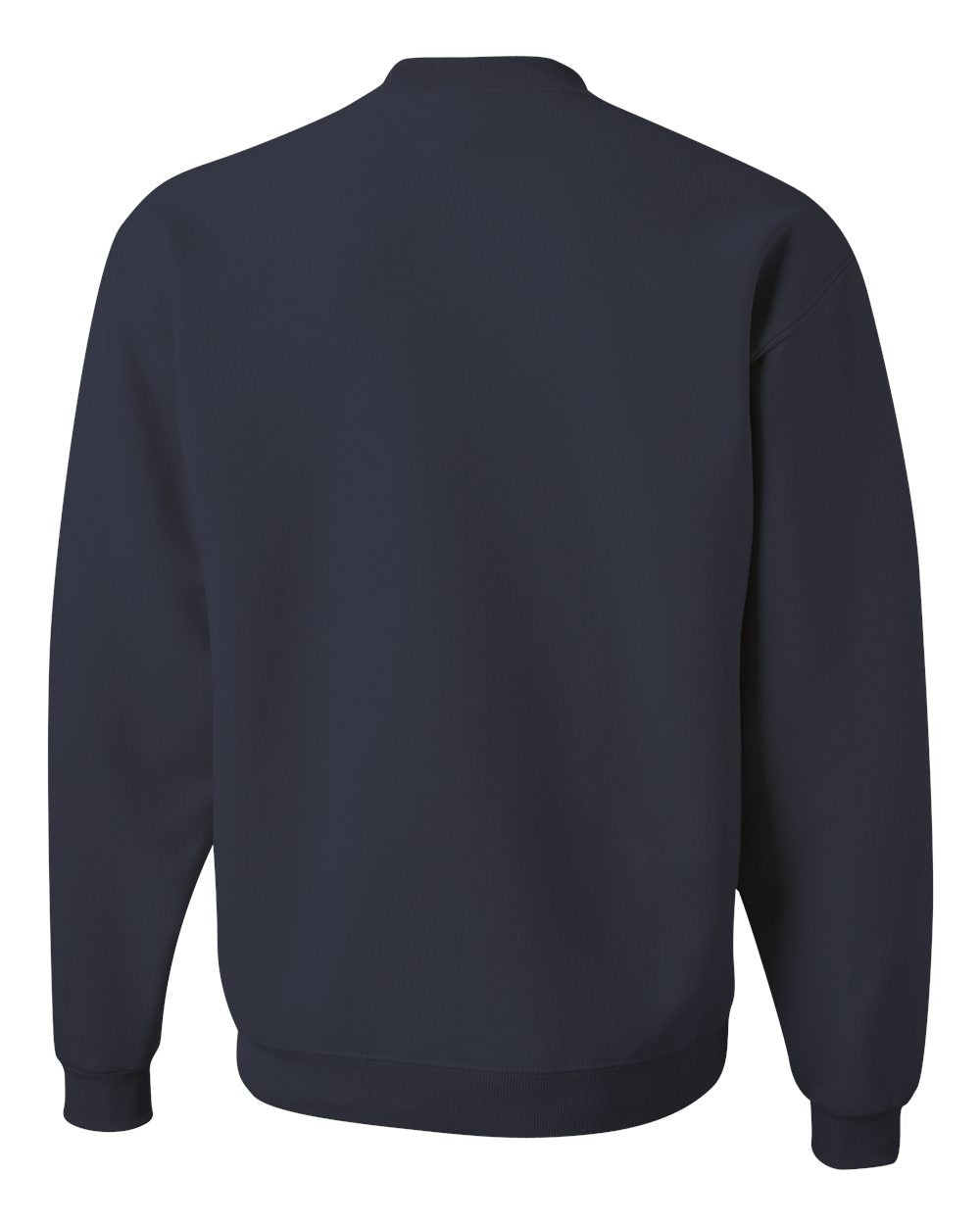 Unisex Super Sweats NuBlend® Crewneck Sweatshirt - Back - B21235653 - J. Navy