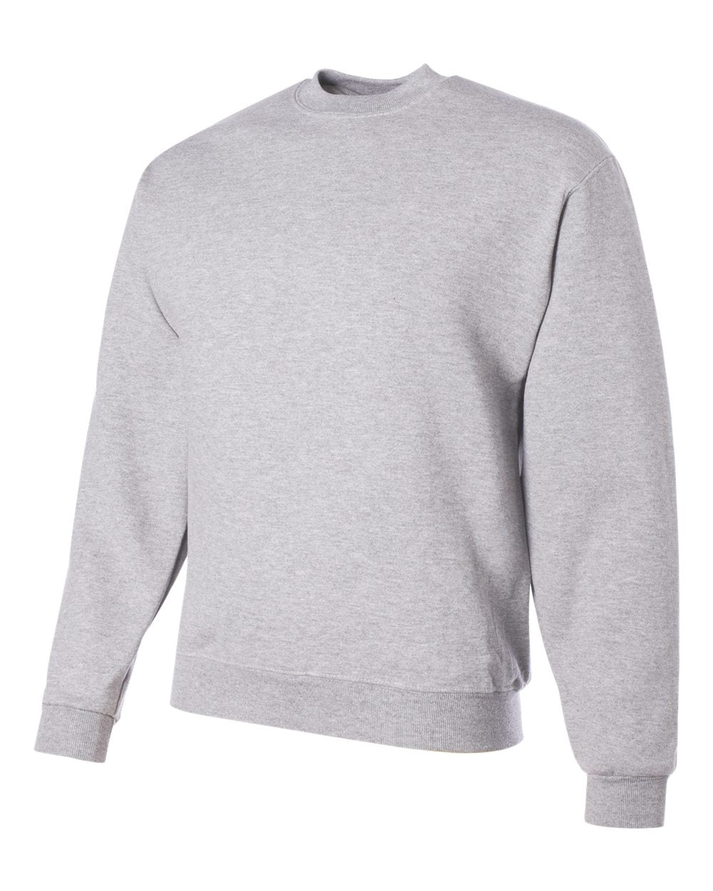 Unisex Super Sweats NuBlend® Crewneck Sweatshirt - Side - B21235023 - Ash