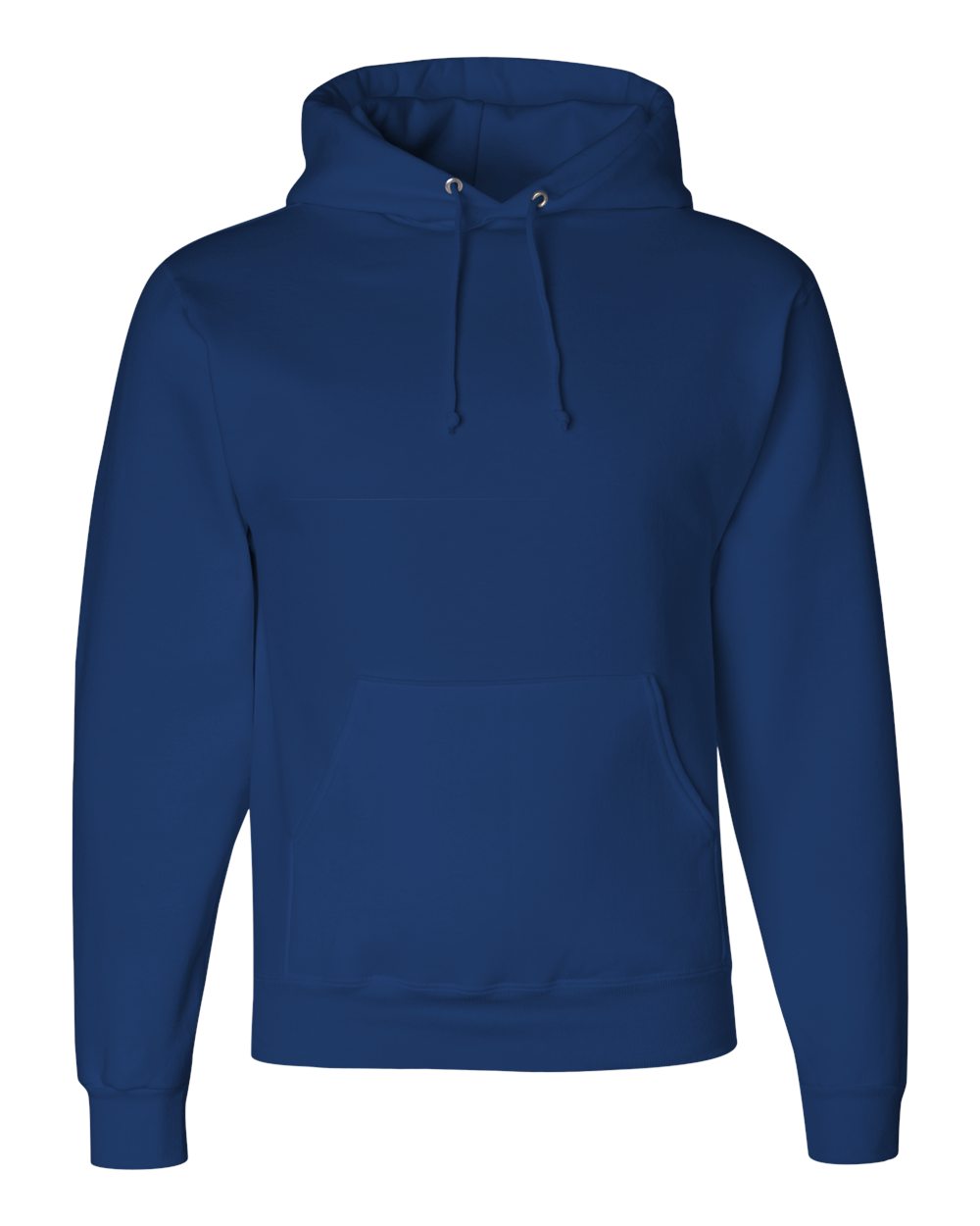 Unisex Super Sweats NuBlend® Hooded Sweatshirt - Front - B22835753 - Royal