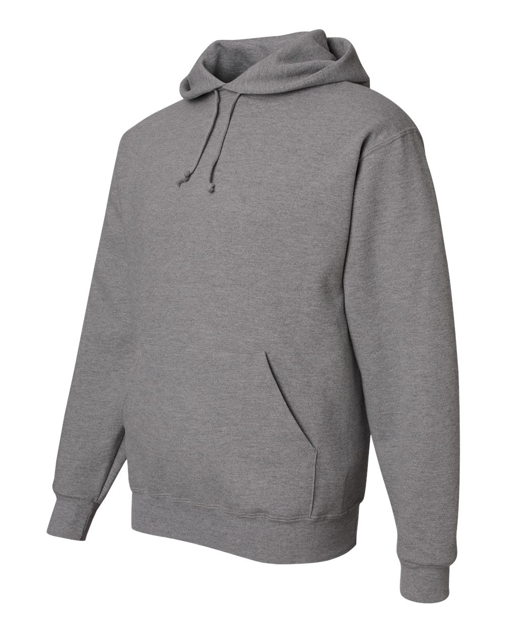 Unisex Super Sweats NuBlend® Hooded Sweatshirt - Side - B22835583 - Oxford