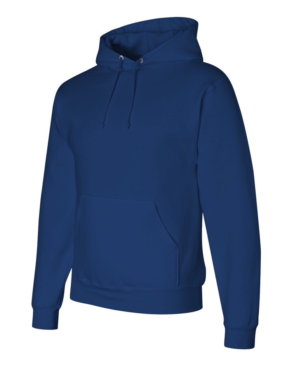 Unisex Super Sweats NuBlend® Hooded Sweatshirt - Side - B22835753 - Royal