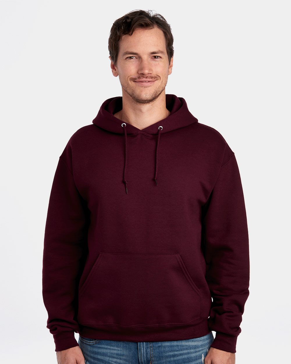 Unisex Super Sweats NuBlend® Hooded Sweatshirt - styleImage