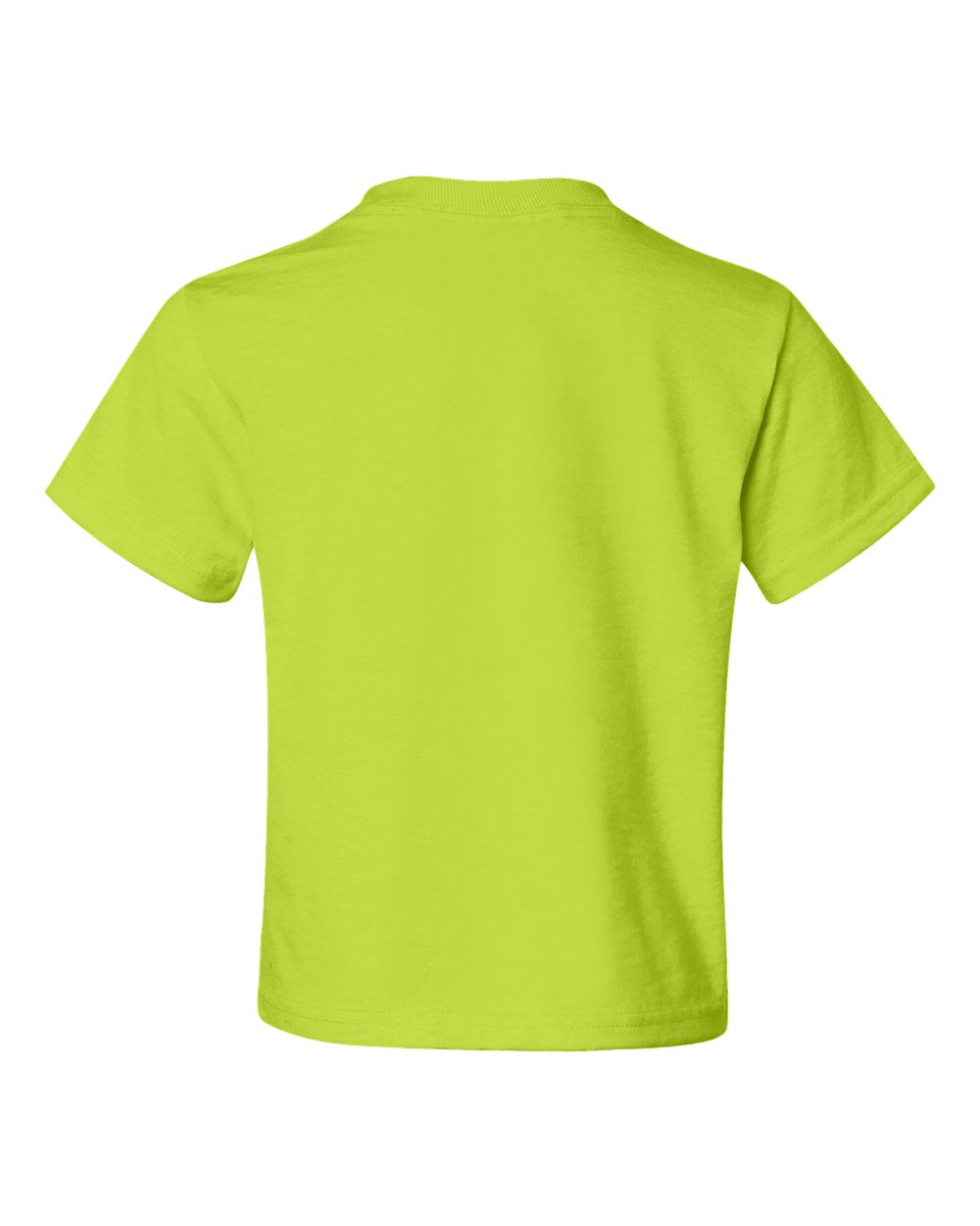 Youth Dri-Power® 50/50 T-Shirt - Back - B30535162 - Safety Green