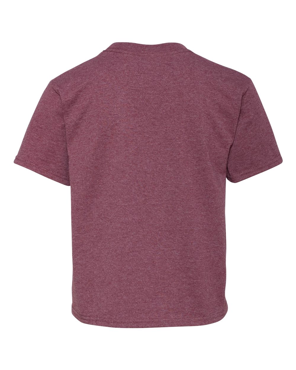 Youth Dri-Power® 50/50 T-Shirt - Back - B30535272 - Vintage Heather Maroon