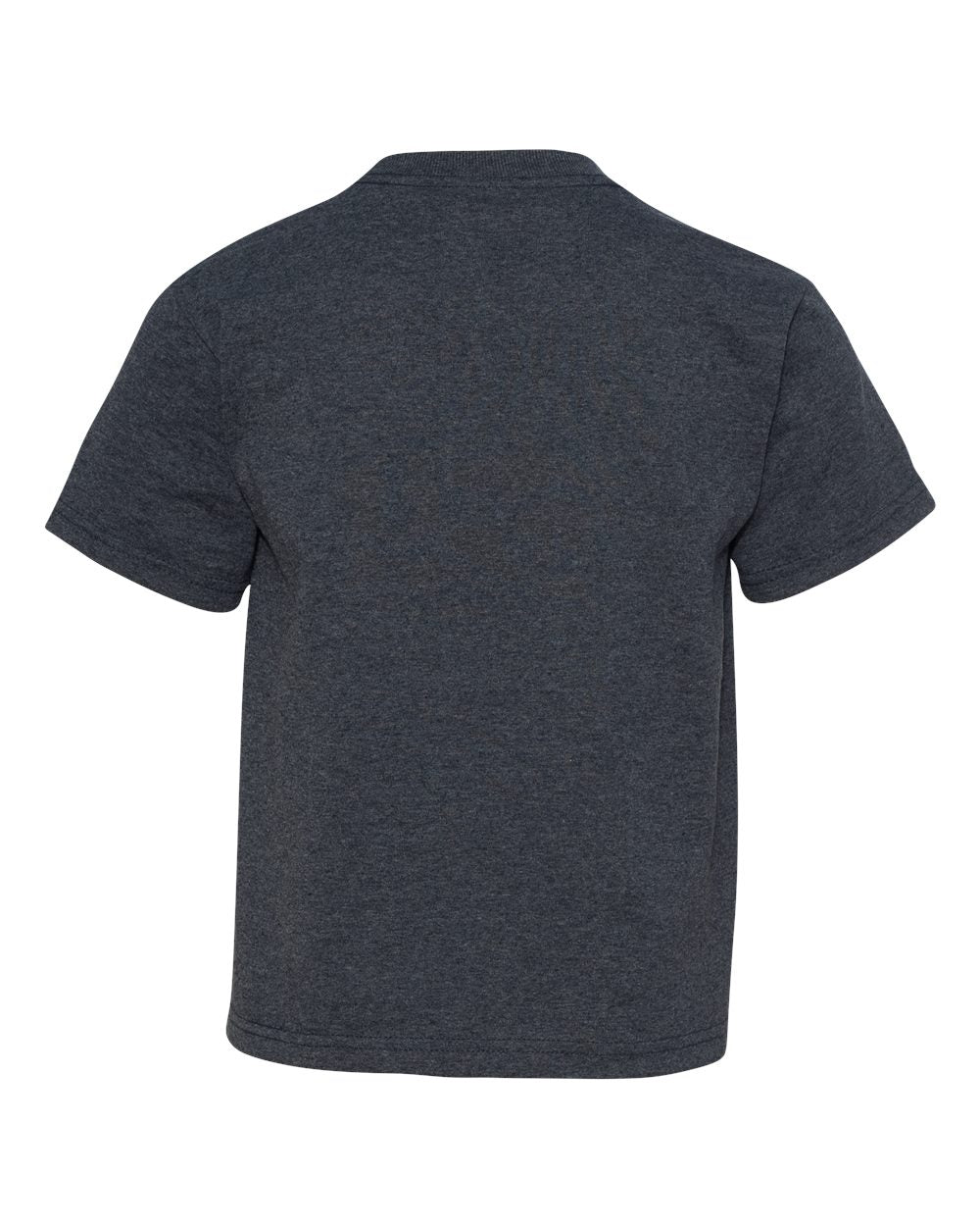 Youth Dri-Power® 50/50 T-Shirt - Back - B30535632 - Vintage Heather Navy