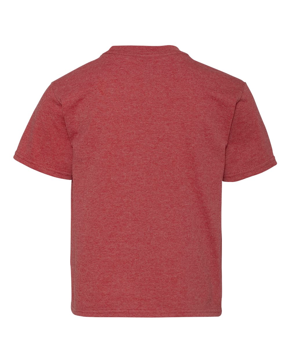 Youth Dri-Power® 50/50 T-Shirt - Back - B30535712 - Vintage Heather Red