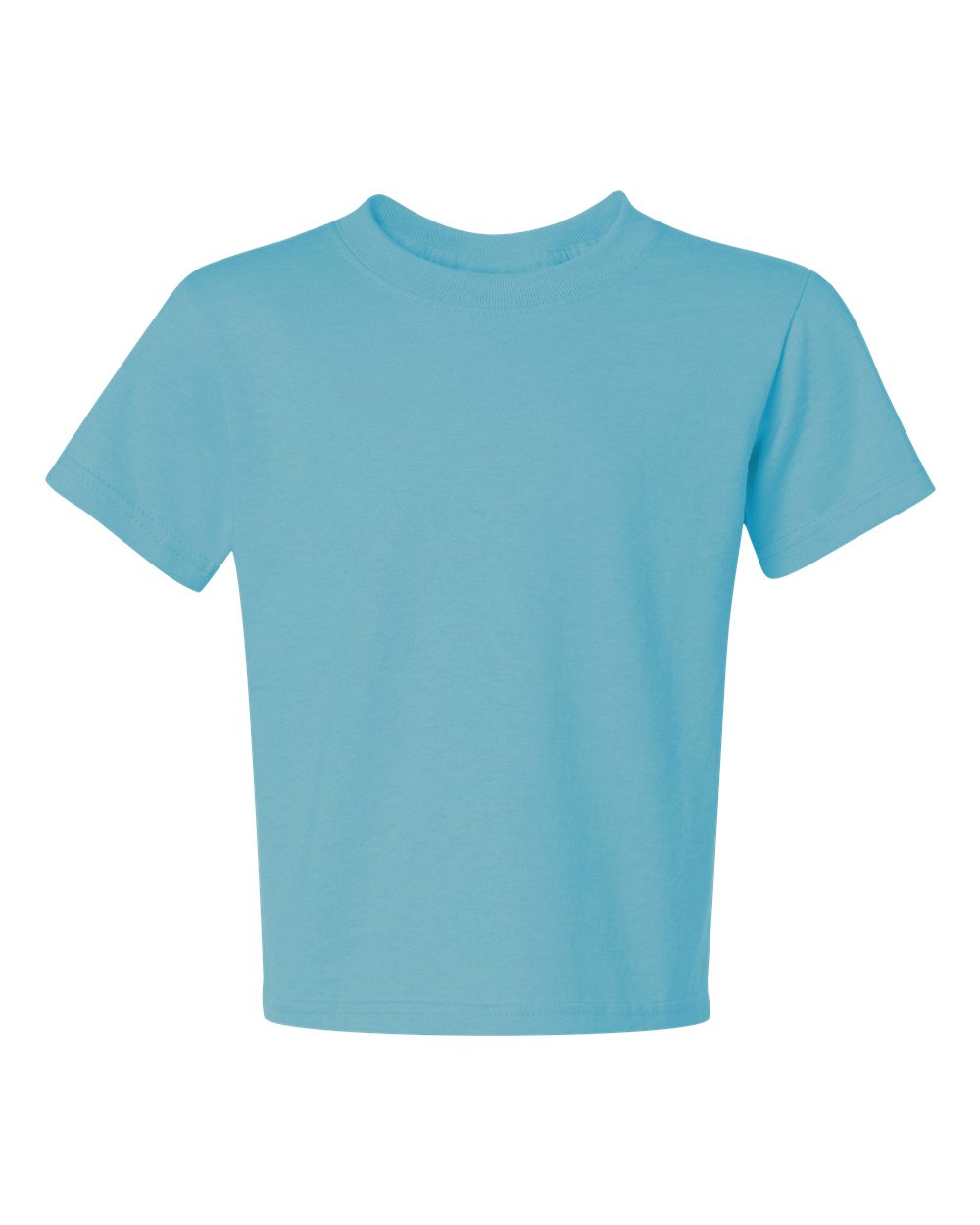 Youth Dri-Power® 50/50 T-Shirt - Front - B30535052 - Aquatic Blue