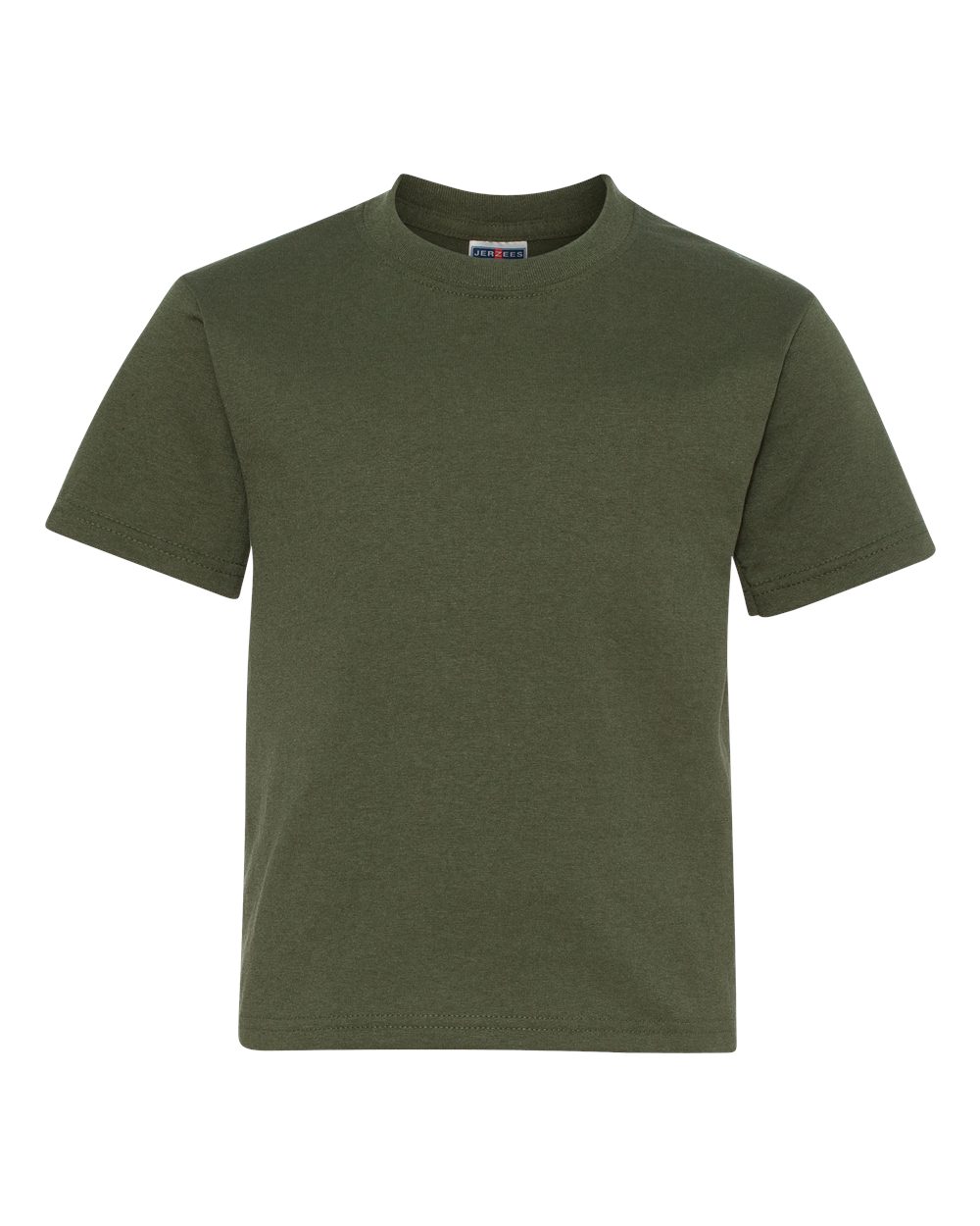 Youth Dri-Power® 50/50 T-Shirt - Front - B30535062 - Military Green