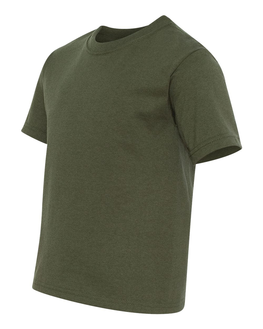 Youth Dri-Power® 50/50 T-Shirt - Side - B30535062 - Military Green