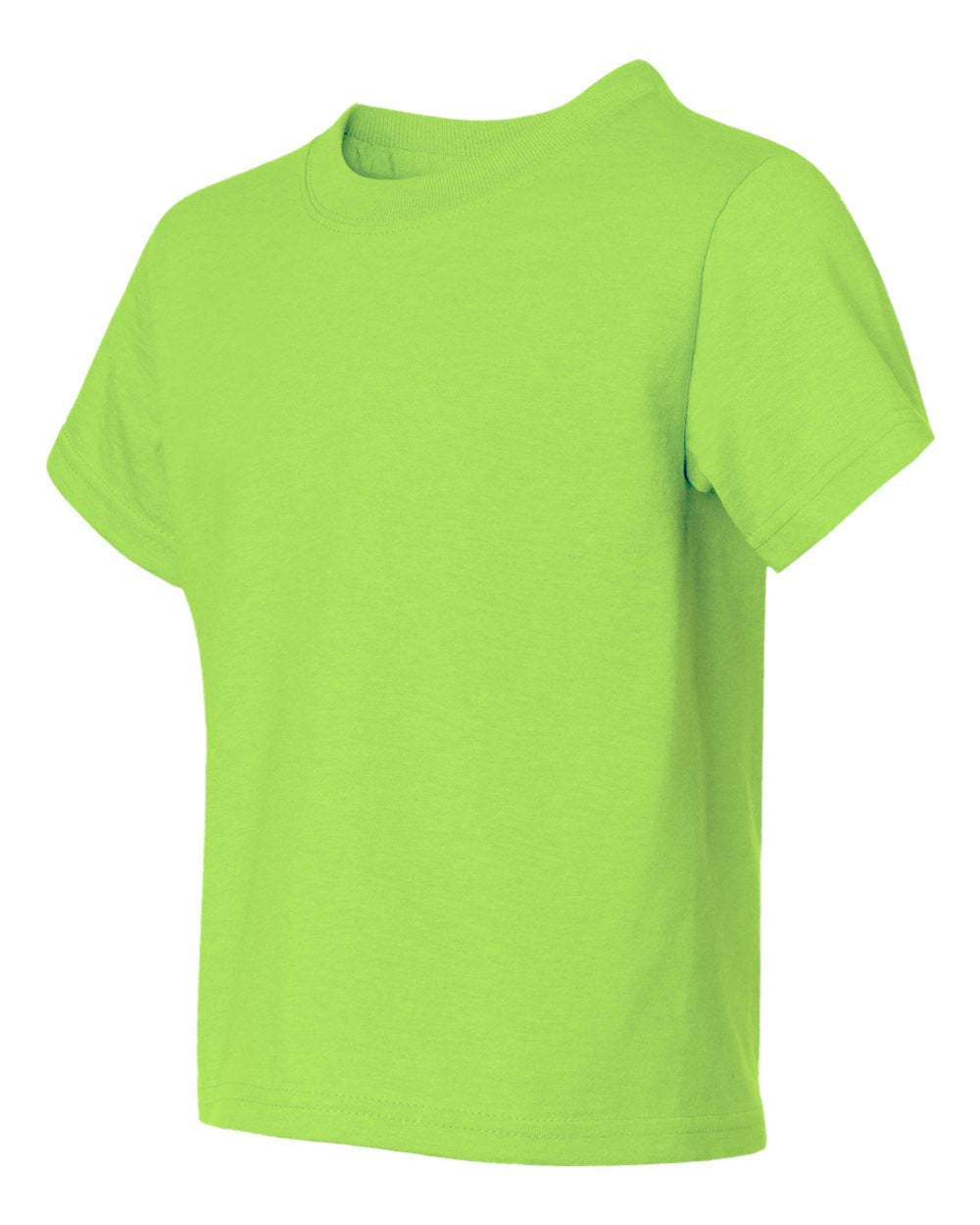 Youth Dri-Power® 50/50 T-Shirt - Side - B30535072 - Neon Green