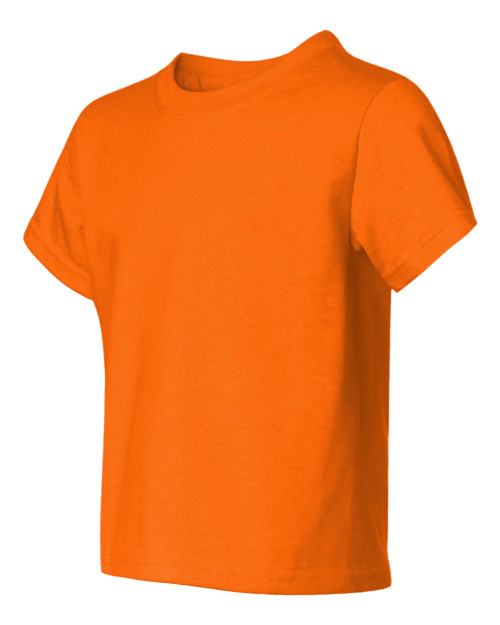 Youth Dri-Power® 50/50 T-Shirt - Side - B30535332 - Safety Orange