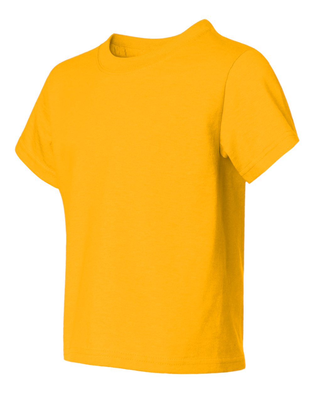 Youth Dri-Power® 50/50 T-Shirt - Side - B30535412 - Island Yellow