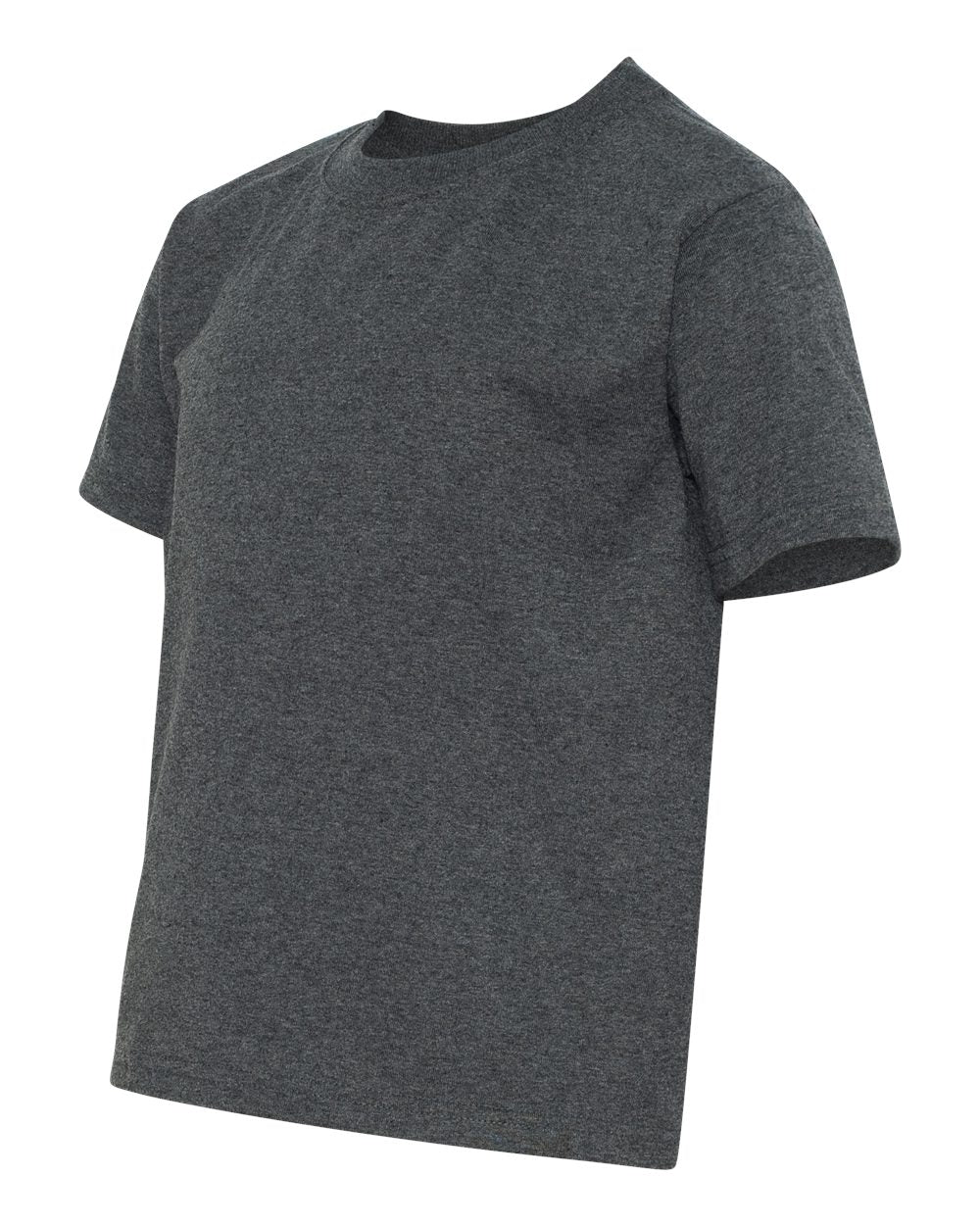 Youth Dri-Power® 50/50 T-Shirt - Side - B30535512 - Black Heather