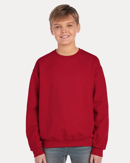 Youth NuBlend® Crewneck Sweatshirt - styleImage