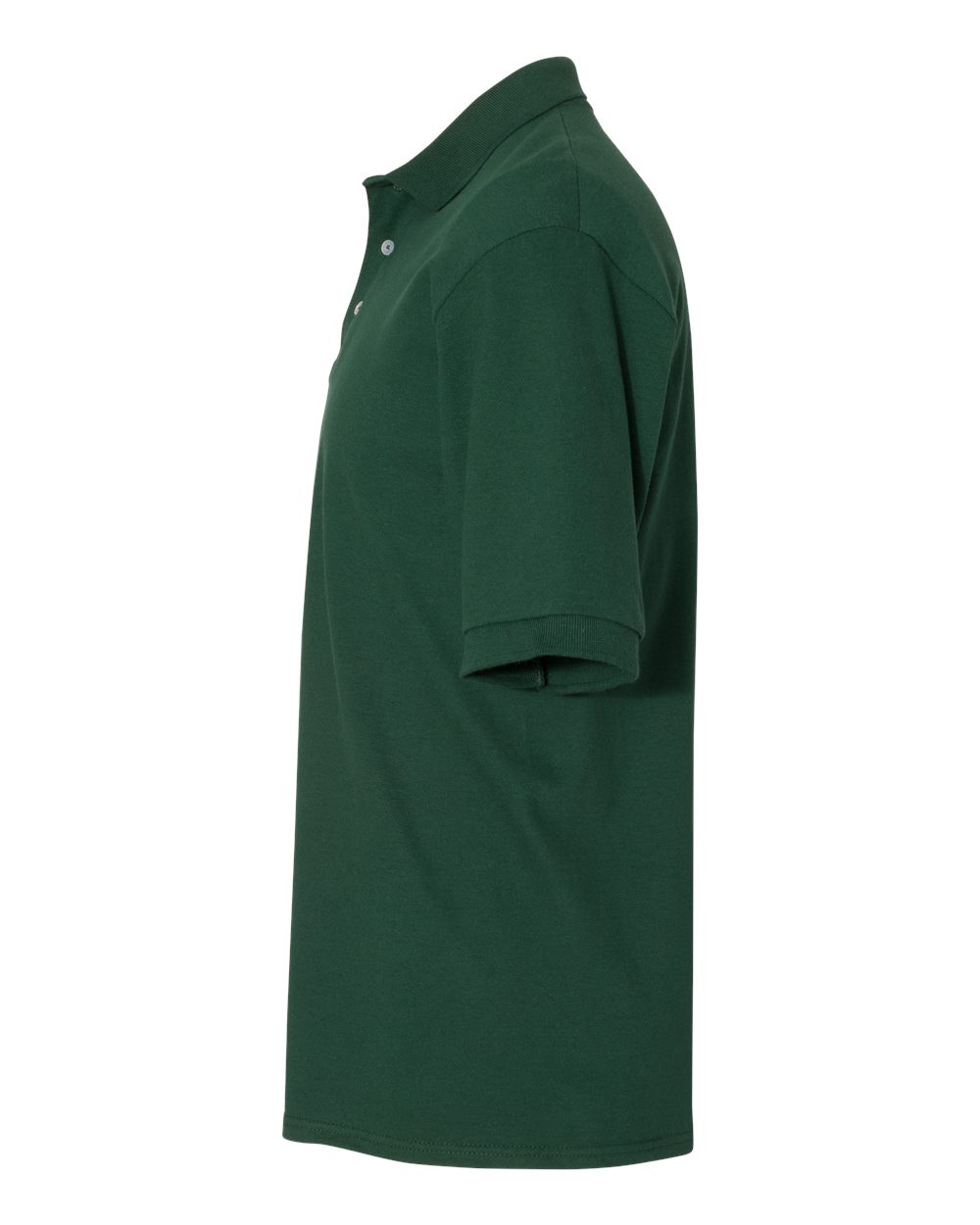 Men's 100% Ring-Spun Cotton Piqué Polo - DirectSide - B54335543 - Forest Green