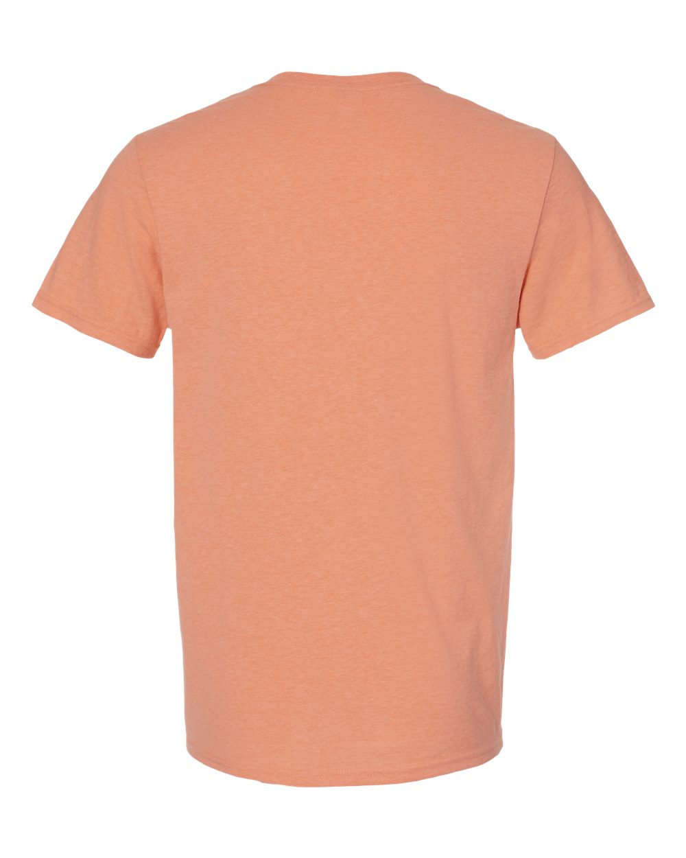 Premium Blend Ring-Spun T-Shirt - Back - B52035183 - Peach
