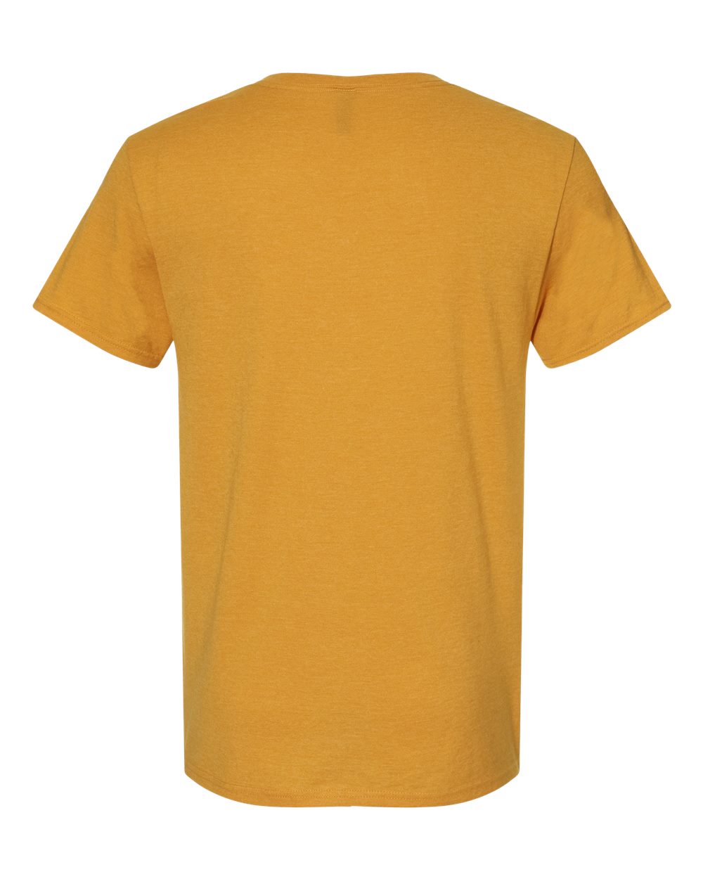 Premium Blend Ring-Spun T-Shirt - Back - B52035403 - Mustard Heather
