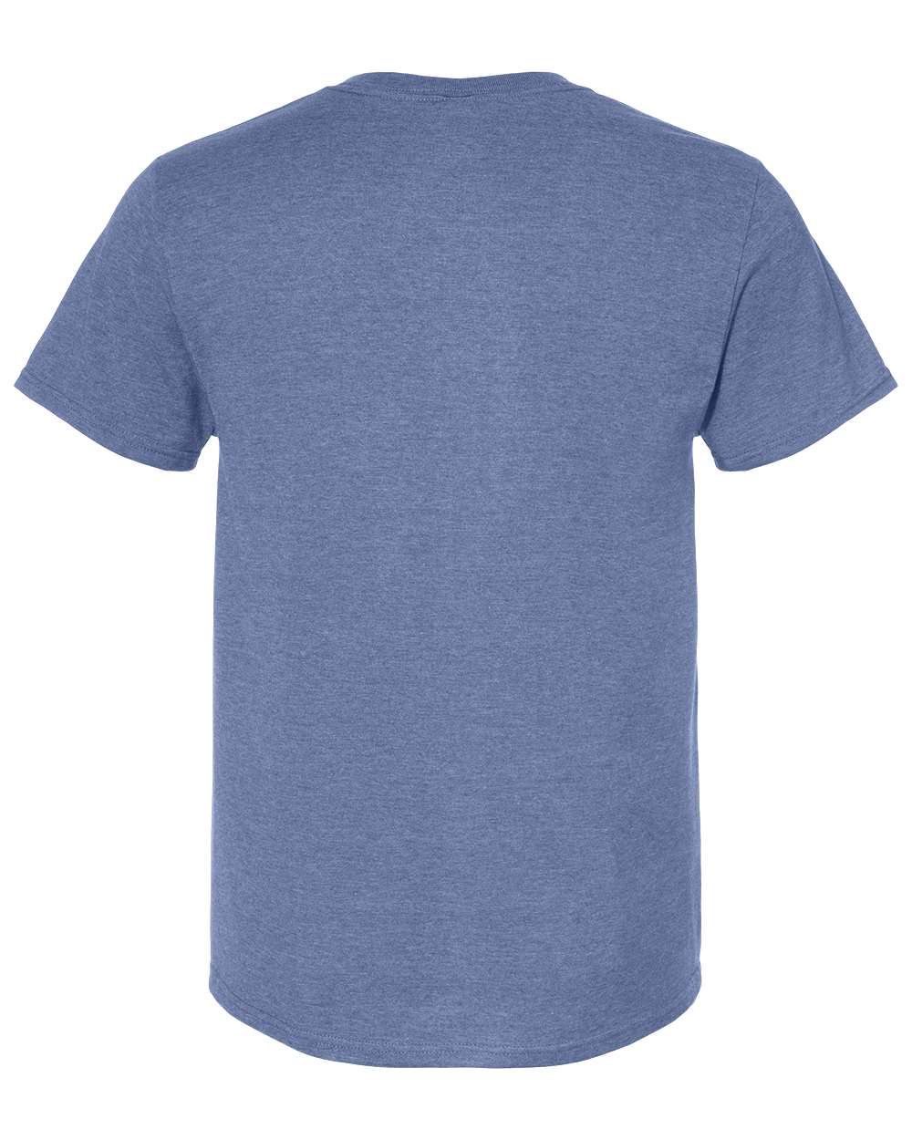 Premium Blend Ring-Spun T-Shirt - Back - B52035683 - Denim Heather