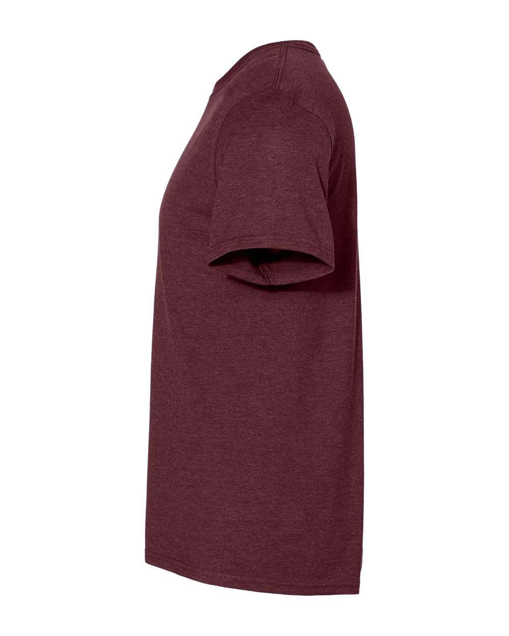 Premium Blend Ring-Spun T-Shirt - DirectSide - B52035533 - Maroon Heather