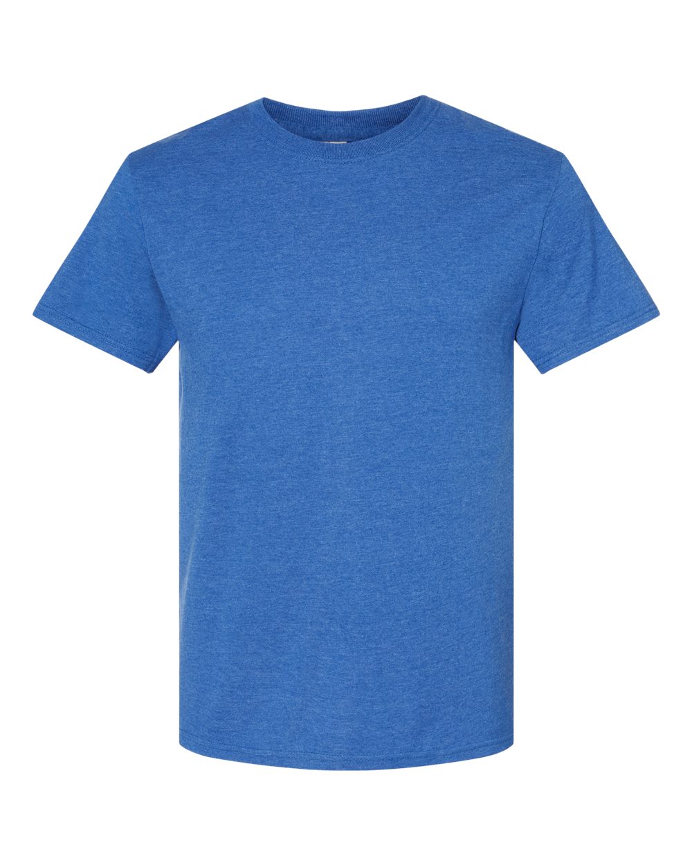 Premium Blend Ring-Spun T-Shirt - Front - B52035123 - Retro Heather Royal