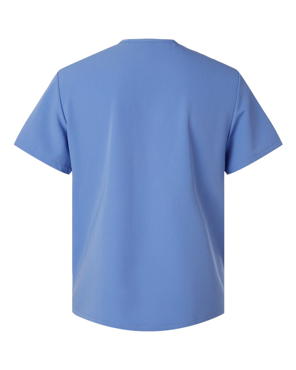 Men's Platt 3-Pocket Scrub V-Neck Top - Back - B00145252 - Ceil Blue