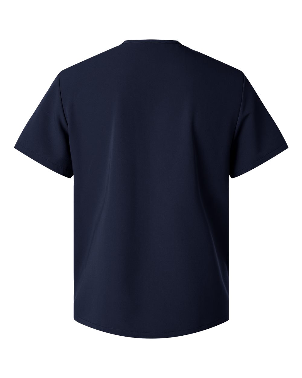 Men's Platt 3-Pocket Scrub V-Neck Top - Back - B00145652 - Midnight Navy