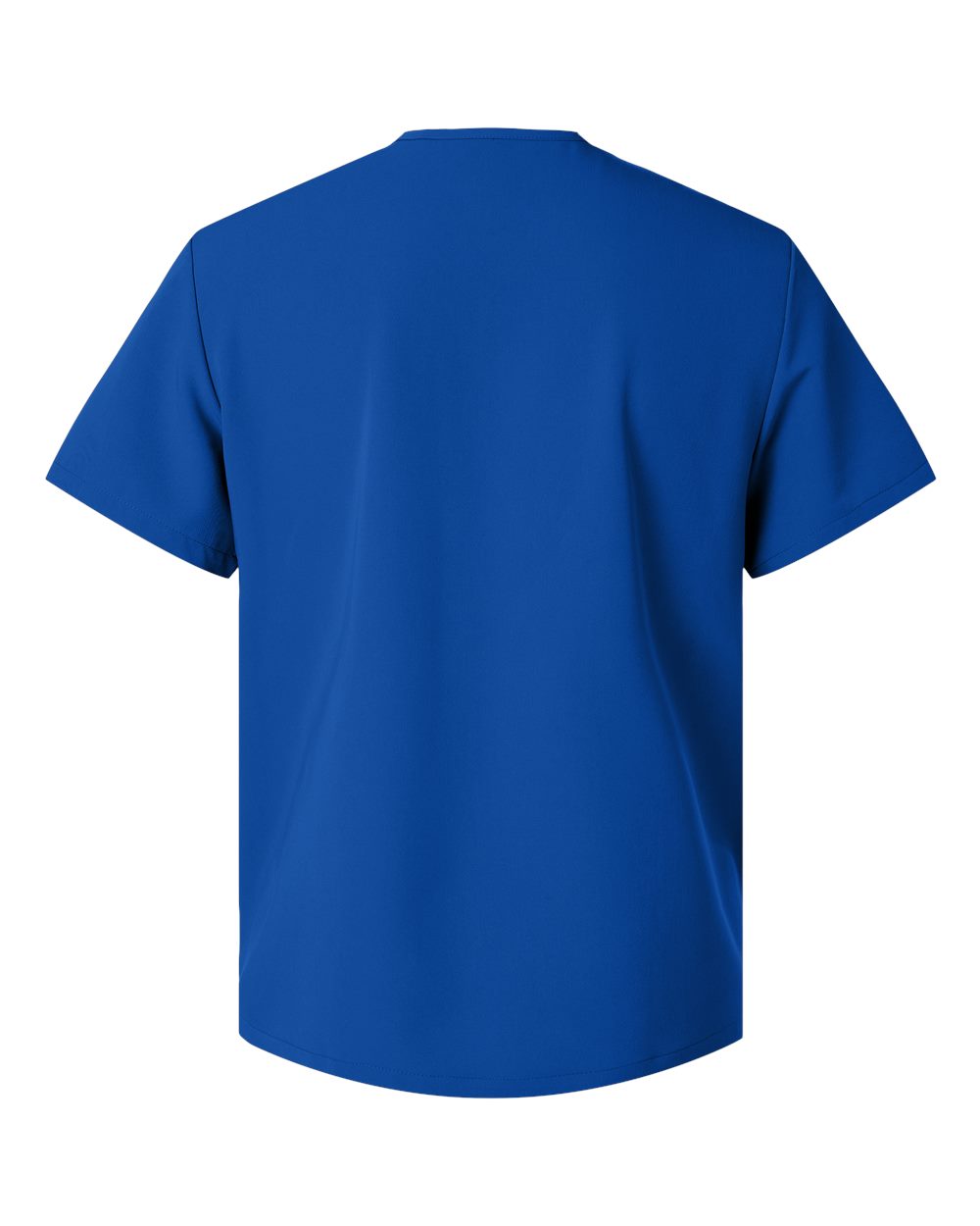 Men's Platt 3-Pocket Scrub V-Neck Top - Back - B00145752 - Royal Blue