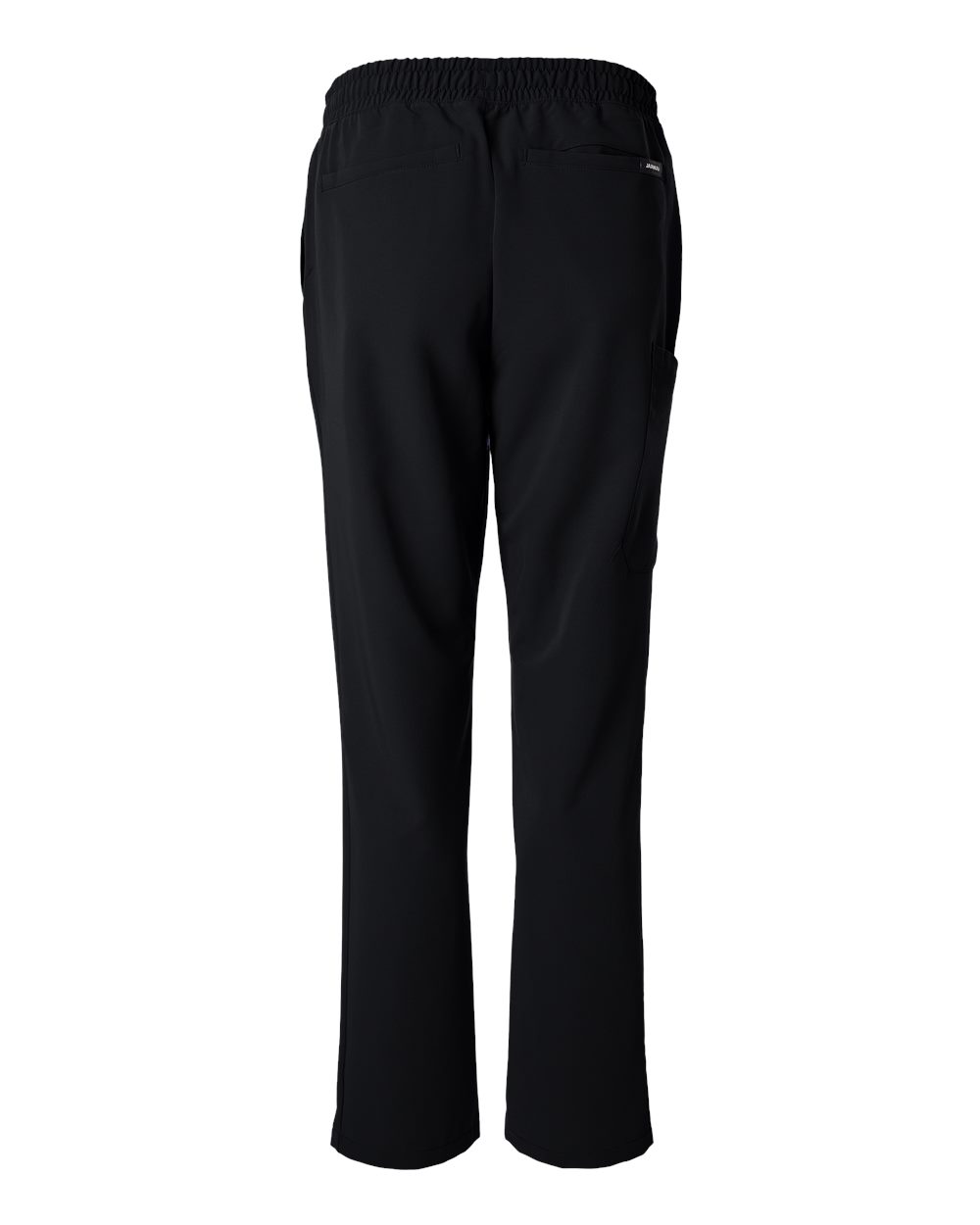 Men's Rhodes Everyday Straight-Leg Scrub Pants - Back - B00245502 - Black