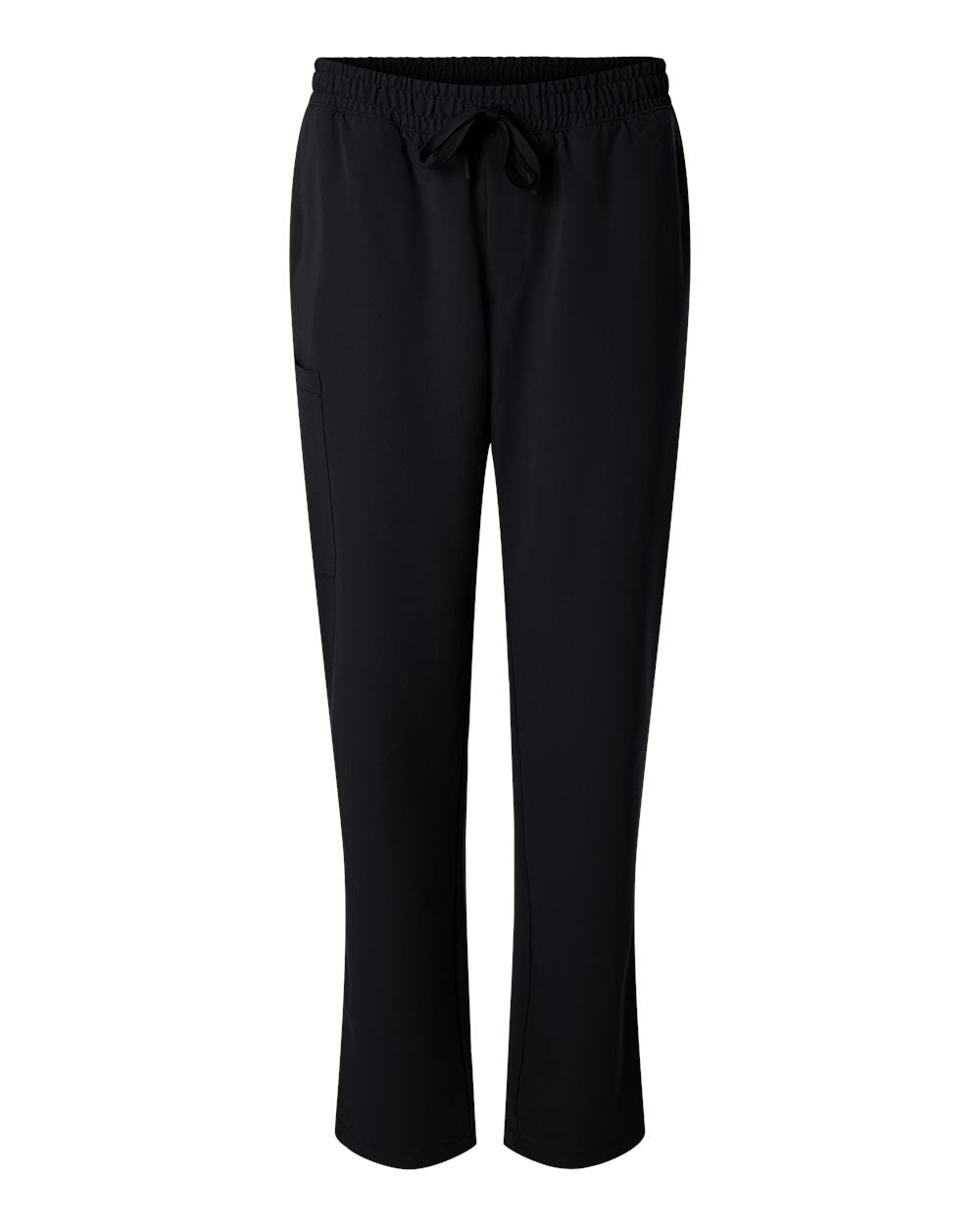 Men's Rhodes Everyday Straight-Leg Scrub Pants - Front - B00245502 - Black