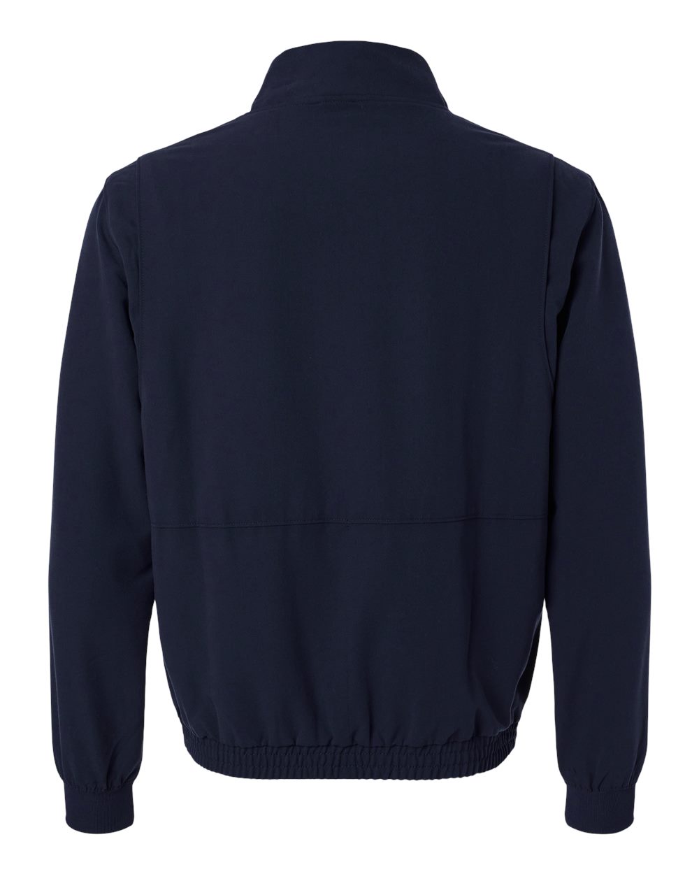 Men's Wolfe Everyday Full-Zip 6-Pocket Scrub Jacket - Back - B00545652 - Midnight Navy