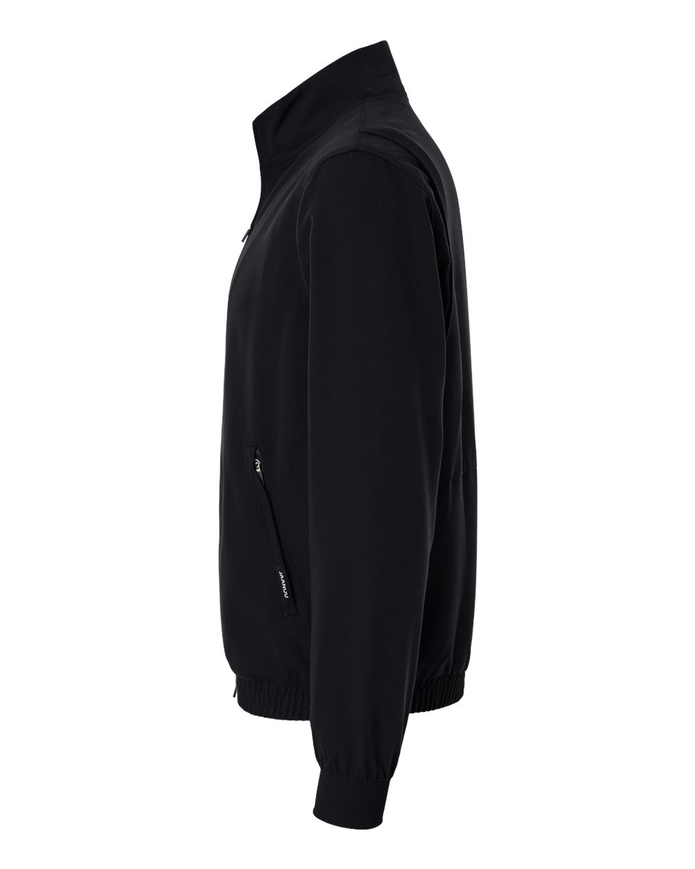 Men's Wolfe Everyday Full-Zip 6-Pocket Scrub Jacket - DirectSide - B00545502 - Black