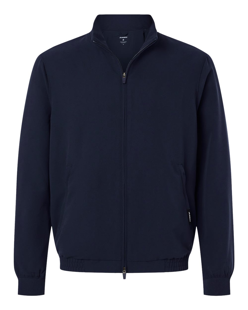 Men's Wolfe Everyday Full-Zip 6-Pocket Scrub Jacket - Front - B00545652 - Midnight Navy