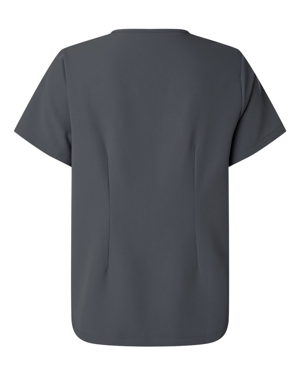 Women's Rhena Essential 1-Pocket Scrub V-Neck Top - Back - B00645091 - Carbon Grey