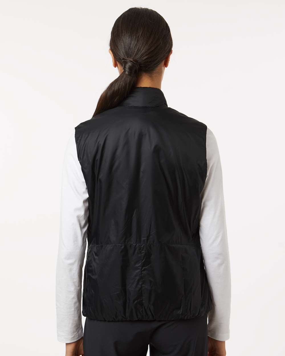 Women's Phantom Insulated Vest - OnModelBack - B01845501 - Black