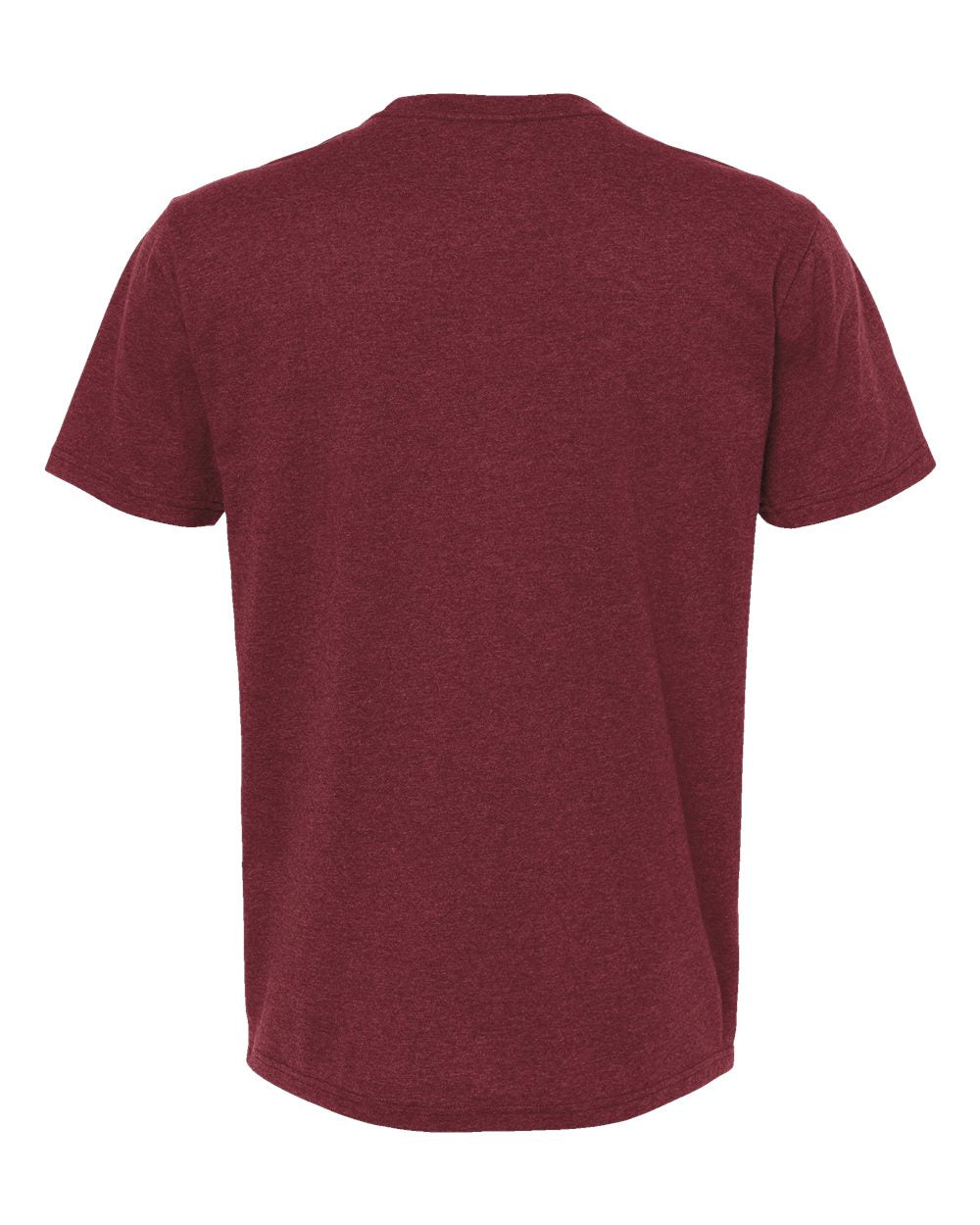 Unisex RecycledSoft™ T-Shirt - Back - B10062523 - Burgundy