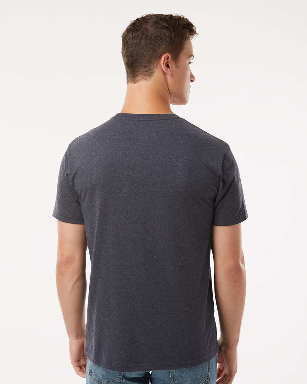 Unisex RecycledSoft™ T-Shirt - OnModelBack - B10062113 - Midnight Blue