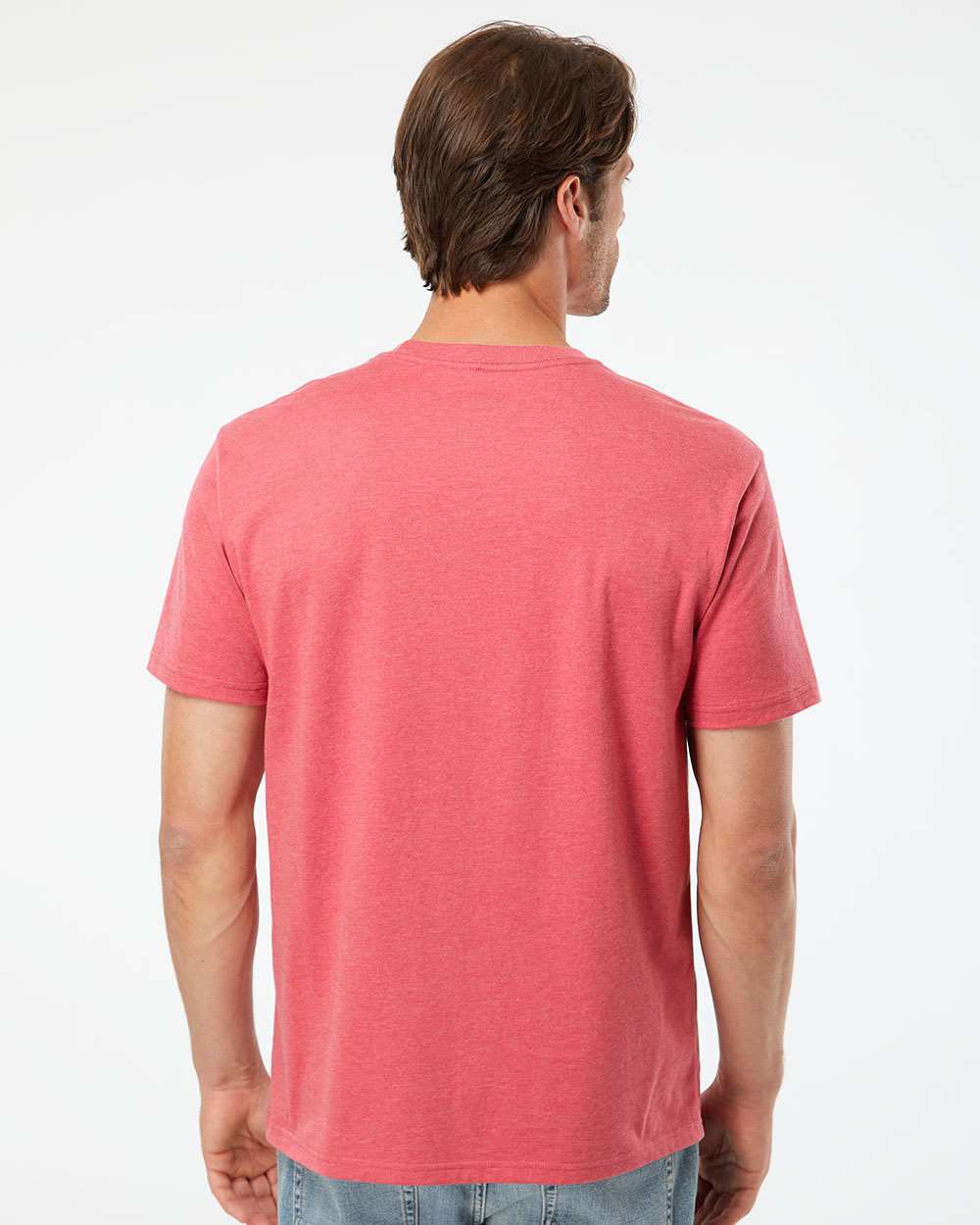 Unisex RecycledSoft™ T-Shirt - OnModelBack - B10062133 - Red