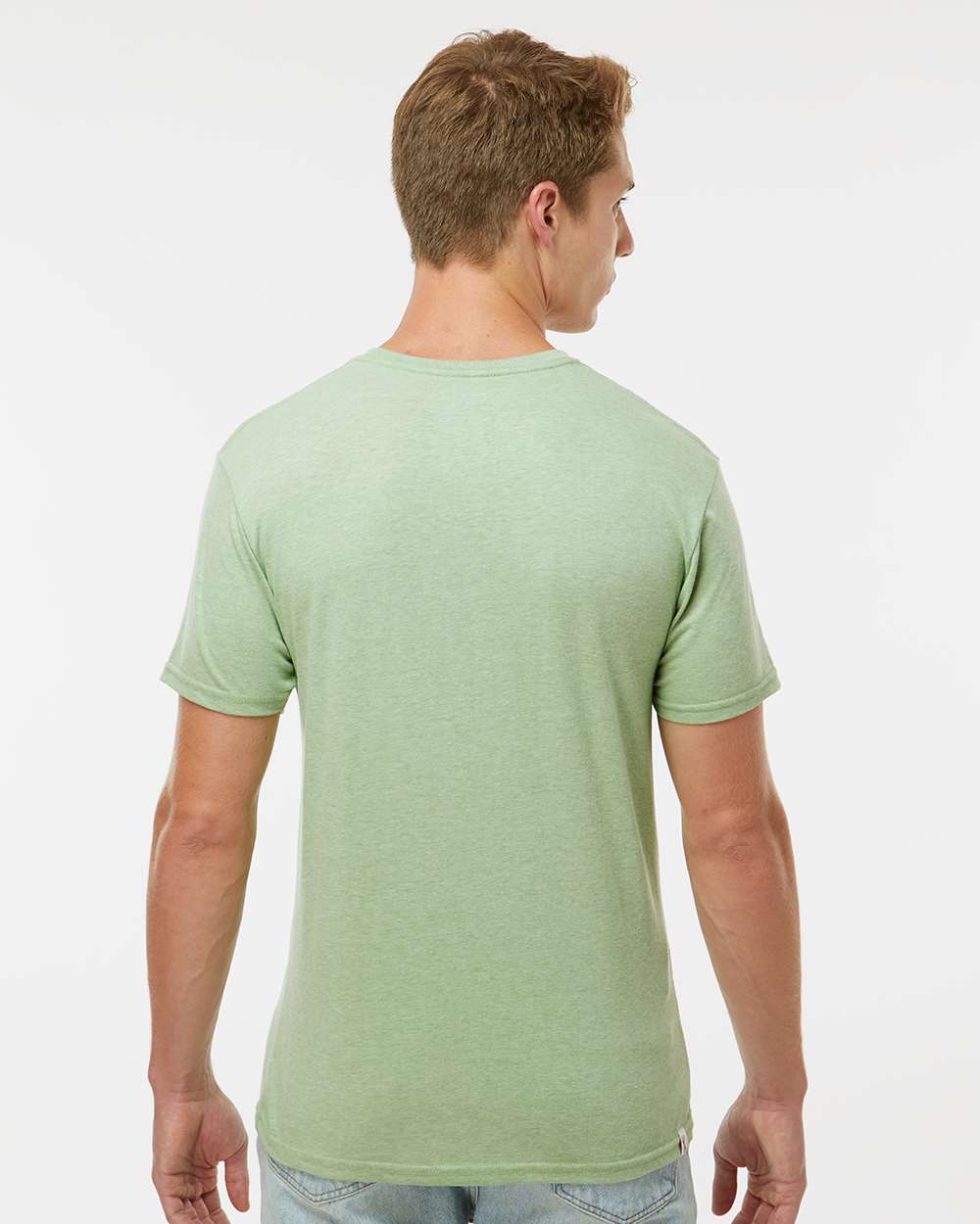 Unisex RecycledSoft™ T-Shirt - OnModelBack - B10062174 - Green Tea